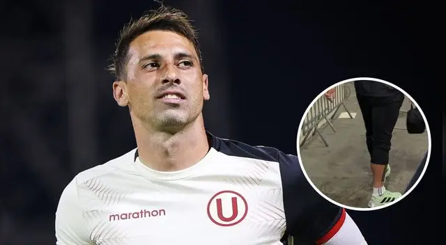 Sebastián Britos salió cojeando del clásico: ¿Cuál es la situación del portero de Universitario?