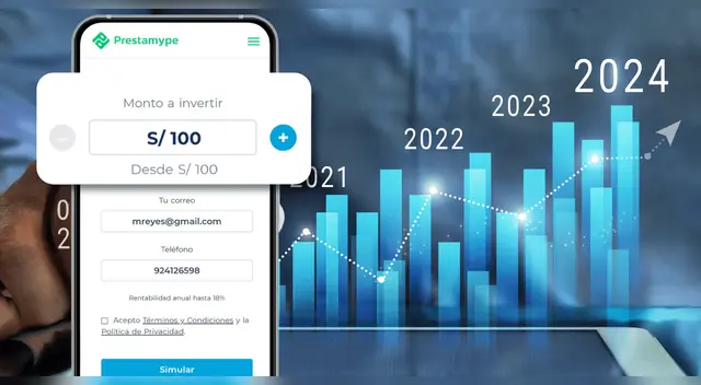 Foto: Prestamype se ha convertido en la primera Fintech peruana en cerrar una ronda Pre-Serie A de $5 millones. Foto: Prestamype se ha convertido en la primera Fintech peruana en cerrar una ronda Pre-Serie A de $5 millones.