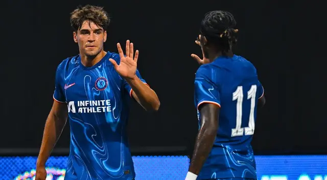 Chelsea goleó 3-0 a América en partido amistoso Chelsea goleó 3-0 a América en partido amistoso