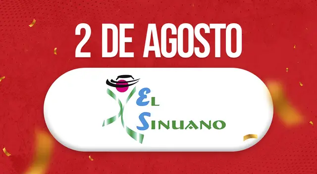 Revisa los últimos resultados del sorteo Sinuano de Día y Noche del viernes 2 de agosto. Revisa los últimos resultados del sorteo Sinuano de Día y Noche del viernes 2 de agosto.