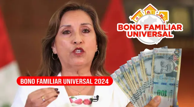 El Bono Familiar Universal 2024 no ha sido anunciado por el Estado. El Bono Familiar Universal 2024 no ha sido anunciado por el Estado.