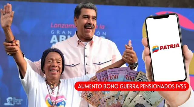 El Bono Guerra pensionados IVSS 2024 tendría un aumento para agosto.