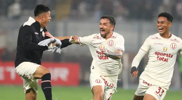 Gabriel Costa, autor del único gol del partido entre Universitario vs. UTC Gabriel Costa, autor del único gol del partido entre Universitario vs. UTC