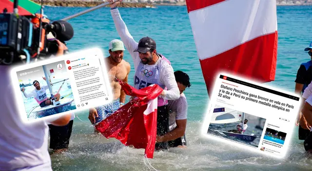 Prensa internacional reaccionó a la medalla de bronce del peruano Stefano Peschiera.