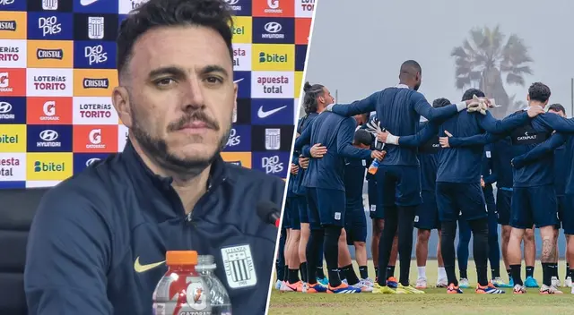 Mariano Soso dirigió este miércoles los entrenamientos de Aliaza Lima