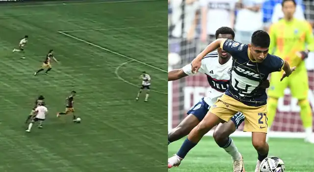 Piero Quispe sorprendió con una gran asistencia en la victoria de Pumas UNAM