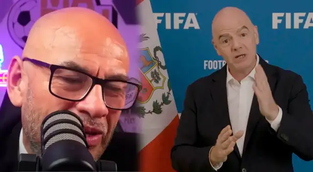Mr. Peet no toleró las palabras de Gianni Infantino sobre los 27 títulos de Universitario.
