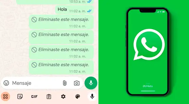 Con esta aplicación gratuita sabrás qué decía el mensaje borrado del chat de WhatsApp.
