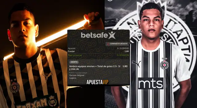 Joao Grimaldo se encuentra en lista de convocados del Partizan para enfrentar al Lugano suizo. Podría tener minutos en Europa League si el entrenador lo decide.