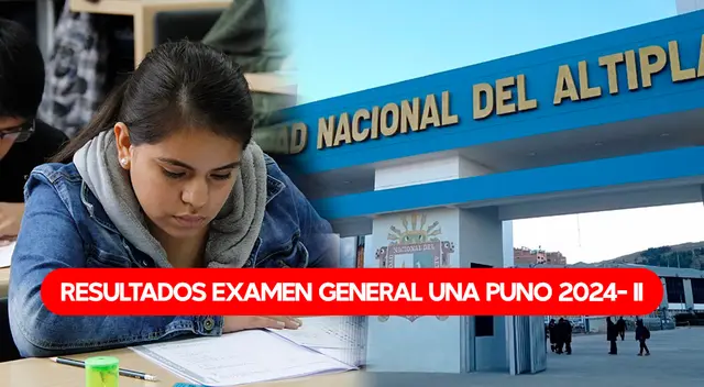 Accede al enlace oficial para revisar los resultados examen general UNA Puno 2024- II. Accede al enlace oficial para revisar los resultados examen general UNA Puno 2024- II.