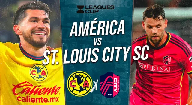 América juega contra St. Louis City SC por los octavos de final de la Leagues Cup. América juega contra St. Louis City SC por los octavos de final de la Leagues Cup.