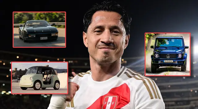 Gianluca Lapadula tiene tres autos lujosos en su garaje.