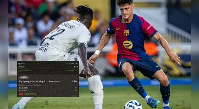 FC Barcelona cayó 3-0 ante Mónaco en partido amistoso jugado en el Estadio Olímpico de Montjuic.