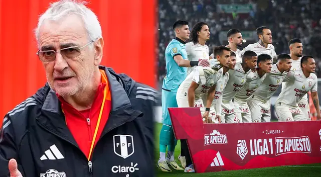 Jorge Fossati está encantado por una pieza clave de Universitario.