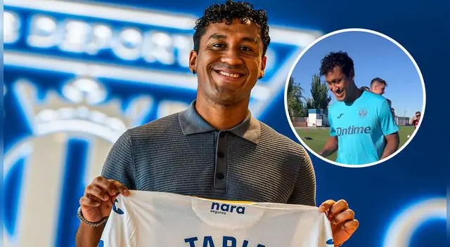 Renato Tapia y el INCREÍBLE RECIBIMIENTO que tuvo en su primer día con Leganés - VIDEO Renato Tapia y el INCREÍBLE RECIBIMIENTO que tuvo en su primer día con Leganés - VIDEO