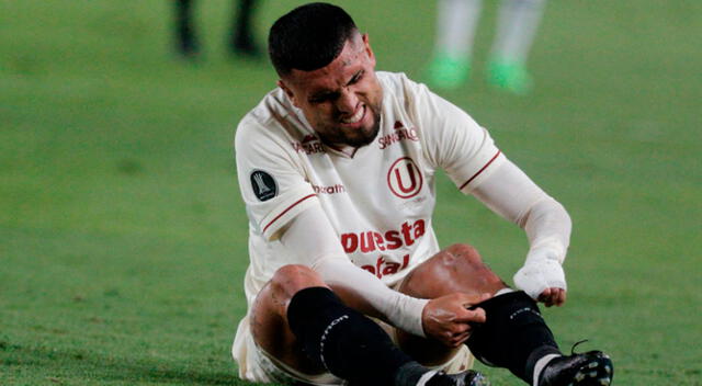 Rodrigo Ureña se lesionó también en el partido ante UTC. Foto: Luis Jiménez - Líbero    