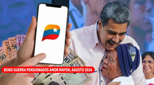 El Bono Guerra pensionados Amor Mayor comenzará a pagarse vía Sistema Patria. El Bono Guerra pensionados Amor Mayor comenzará a pagarse vía Sistema Patria.