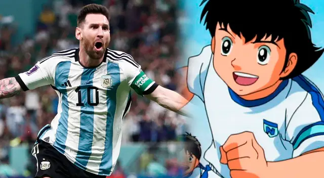 Conoce cómo luciría Leo Messi si fuera un personaje de los supercampeones.