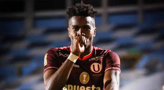 Segundo Portocarrero marcó su primer gol con Universitario este 2024.