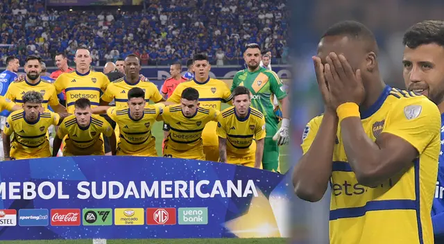 Luis Advíncula recibió el apoyo de una figura de Boca Juniors tras su explusión.