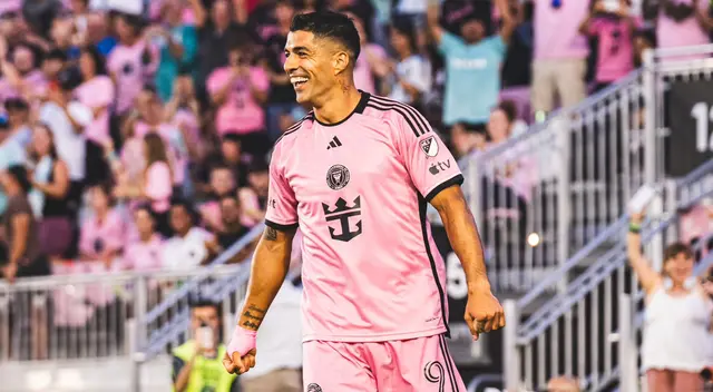 Luis Suárez anotó un doblete ante Cincinnati.