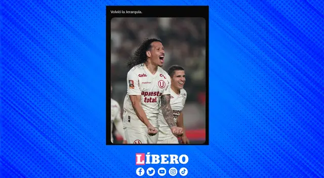 "Volvió JERARQUÍA": tras errores en anteriores partidos, esta vez Riveros fue el héroe.