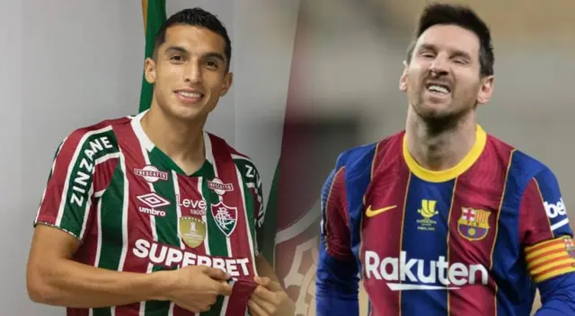 Fluminense comparó a Messi con Kevin Serna. Fluminense comparó a Messi con Kevin Serna.
