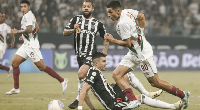 Kevin Serna marcó un golazo con Fluminense ante Atlético Mineiro Kevin Serna marcó un golazo con Fluminense ante Atlético Mineiro