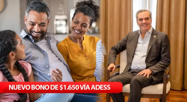 Luis Abinader y la entrega del NUEVO BONO de $1.650 en ADESS Luis Abinader y la entrega del NUEVO BONO de $1.650 en ADESS