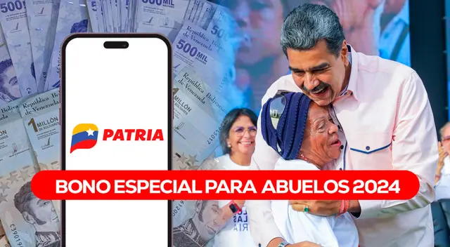 El Gobierno de Nicolás Maduro podría entrega el Bono Especial para Abuelos en septiembre 2024. El Gobierno de Nicolás Maduro podría entrega el Bono Especial para Abuelos en septiembre 2024.