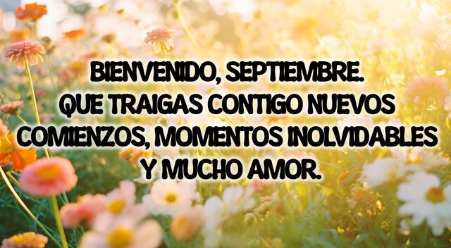mes de septiembre