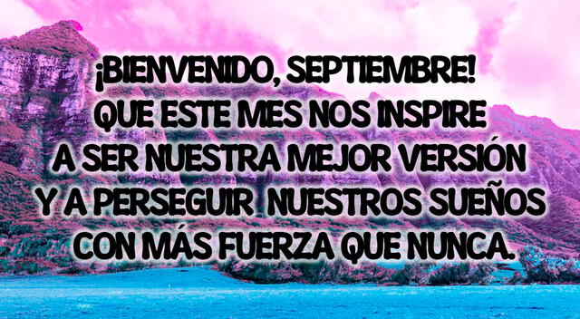 mes de septiembre