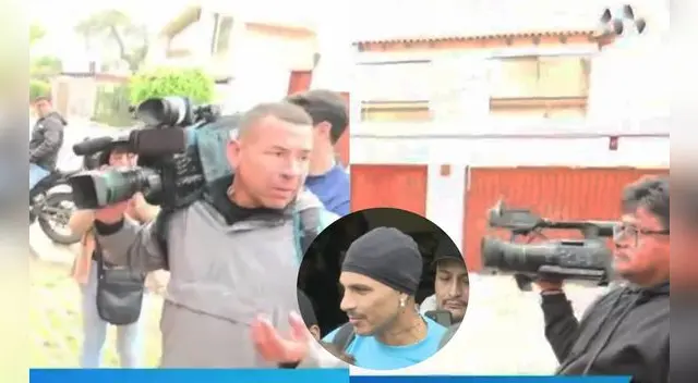 Hombres de prensa tuvieron fuerte intercambio de palabras ante la llegada de Paolo Guerrero.