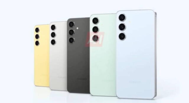 Los colores del Galaxy S24FE. Foto: X Los colores del Galaxy S24FE. Foto: X