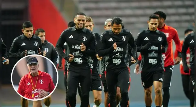 Jorge Fossati y las dos dudas que tiene para armar el once de Perú que enfrentará a Colombia