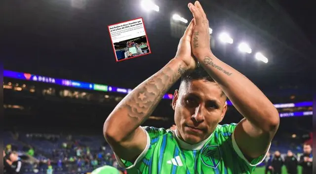 Raúl Ruidíaz no seguirá en Seattle Sounders, informan desde EE. UU.