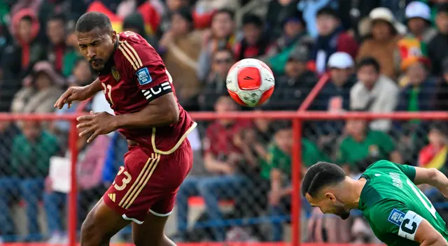 Venezuela visitó a Bolivia en El Alto por las Eliminatorias 2026.