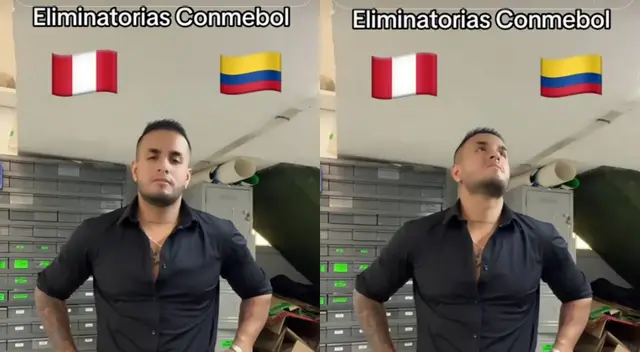 El streamer dejó su pronóstico del Perú vs. Colombia y causó revuelo en TikTok.