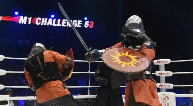 Así de impactantes son los combates de MMA estilo medieval Así de impactantes son los combates de MMA estilo medieval