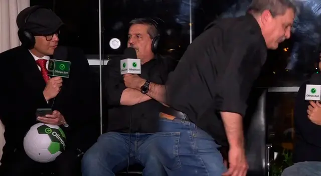 Gonzalo Núñez se retiró del set tras no tolerar palabras de Erick Osores. Gonzalo Núñez se retiró del set tras no tolerar palabras de Erick Osores.