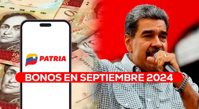 Revisa la lista de subsidios que llegan del 9 al 14 de septiembre a Venezuela a través del Sistema Patria.