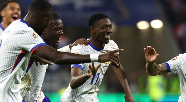 Ousmane Dembélé marcó el segundo tanto de Francia ante Bélgica Ousmane Dembélé marcó el segundo tanto de Francia ante Bélgica