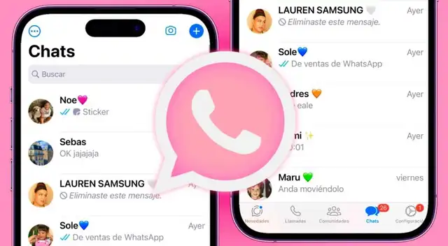 Descarga WhatsApp versión iPhone y empieza a gozar de nuevas funciones.