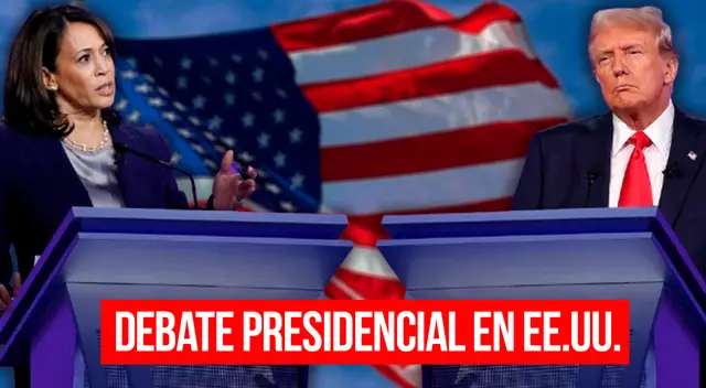 Donald Trump y Kamala Harris participarán en un debate presidencial.