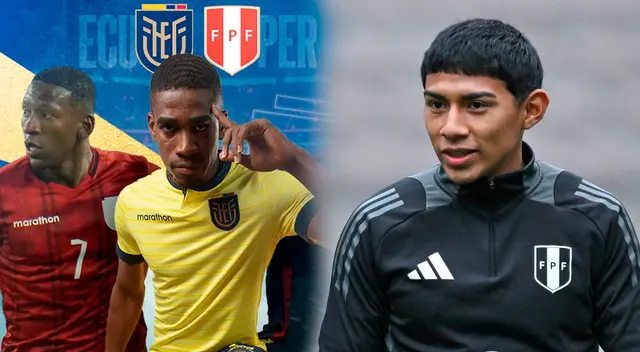 Selección de Ecuador y el juvenil que estará ante Perú por Eliminatorias. Selección de Ecuador y el juvenil que estará ante Perú por Eliminatorias.