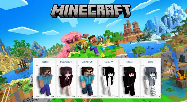 Descarga Skins de Minecraft totalmente GRATIS para tu juego en Android. Descarga Skins de Minecraft totalmente GRATIS para tu juego en Android.