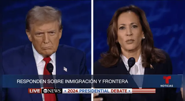 Donald Trump lanzó contundente advertencia sobre Kamala Harris.