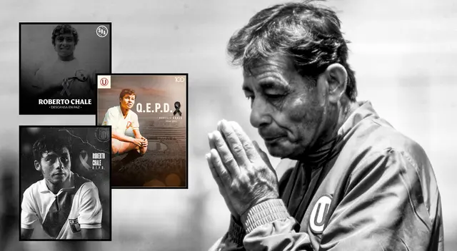 Diversos clubes del fútbol peruano enviaron condolencias por fallecimiento de Roberto Chale.