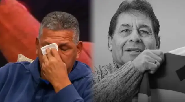 El 'Puma' Carranza lloró tras conocer el fallecimiento de Roberto Chale. El 'Puma' Carranza lloró tras conocer el fallecimiento de Roberto Chale.