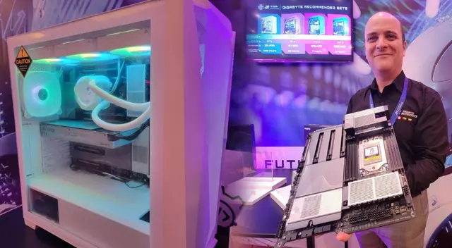 Gigabyte presentó su nueva computadora. Gigabyte presentó su nueva computadora.